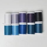 Blue Thread Bundle - 10 Spools