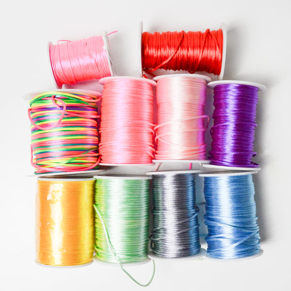 Satin Cording Bundle - 10 Spools