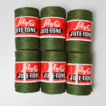 Green Lily Jute-Tone Macrame Cord - 6 Spools