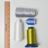 Shiny and Metallic Thread - 4 Spools
