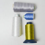 Shiny and Metallic Thread - 4 Spools
