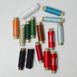 Fine Embroidery Thread - 15 Spools