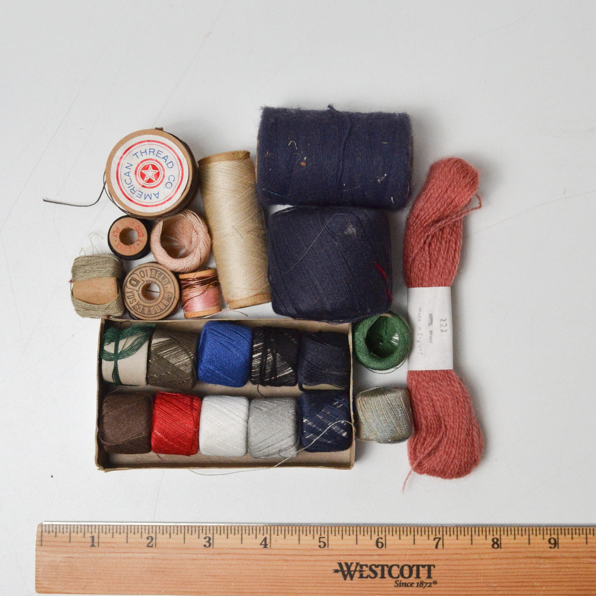 Fiber Thread Set Assorted Weight and Fiber Thread Bundle – Make & Mend