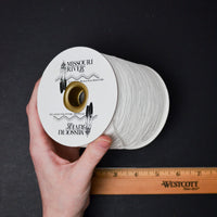 Missouri River White Fringe Spool