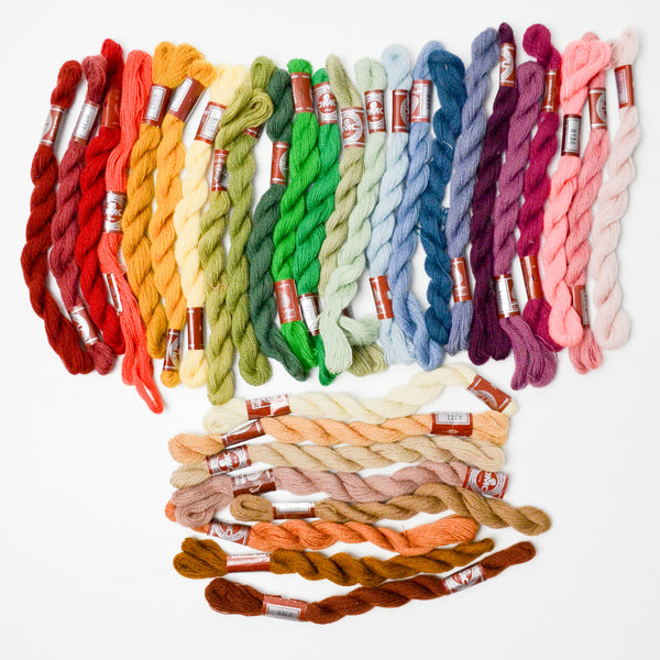DMC Broder Medicis Crewel Wool Embroidery Thread Bundle