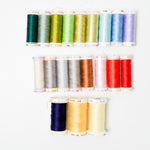 Rainbow 50 wt. Cotton Thread Bundle - 20 Spools