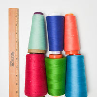 Colorful Polyester Thread - 6 Cones