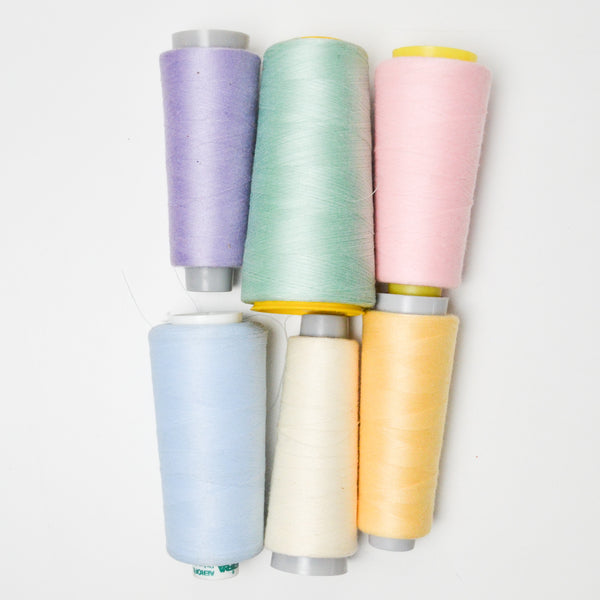 Pastel Overlock Thread - 6 Cones