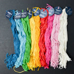 Rainbow Planet Earth Fiber Non-Strandable Silk Needlework Thread - 9 Colors