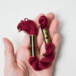 DMC Pearl Cotton Floss 902 Very Dark Garnet - 1 Skein