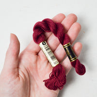 DMC Pearl Cotton Floss 902 Very Dark Garnet - 1 Skein