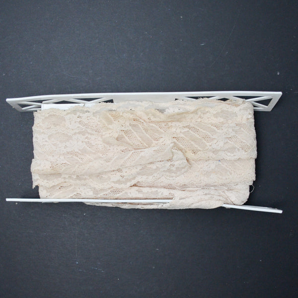 Off-White Stretch Lace Trim