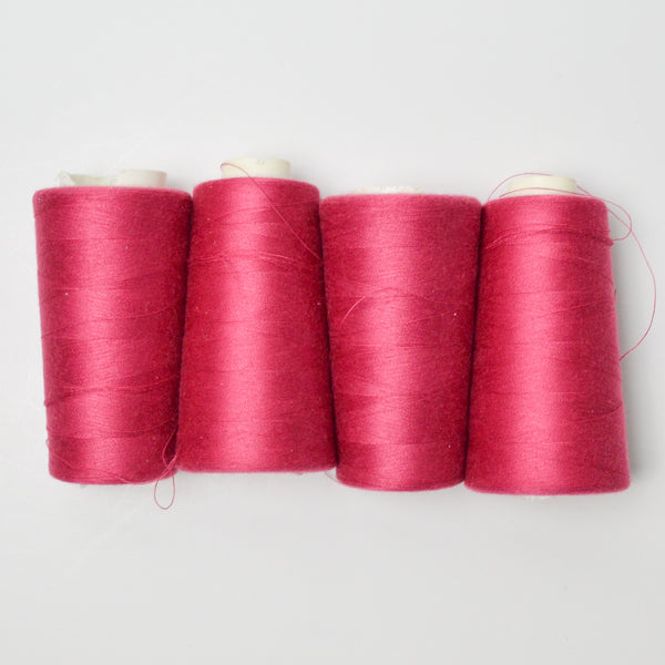 Fuchsia Polyester Thread - 4 Spools