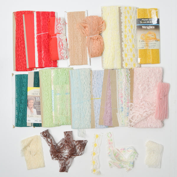 Lace Seam Binding + Hem Tape Bundle