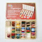 Embroidery Floss Bobbin Organizer With Floss and Extra Bobbins