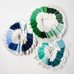 Cool Tones Rainbow Gallery Flair Tubular Needlepoint Ribbon Bundle