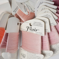 Pink, Purple + Red Rainbow Gallery Flair Tubular Needlepoint Ribbon Bundle
