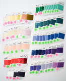 Rainbow Gallery Rayon, Perle Cotton + Metallic Needlepoint Thread Bundle