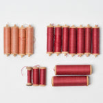 Pink + Red Thread Spool Bundle
