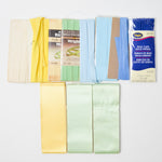 Green, Yellow + Blue Bias Tape + Binding Bundle