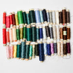 Rainbow Silk Thread Spool Bundle