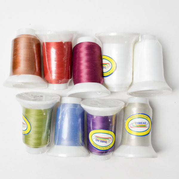 Thread Art Wooly Nylon Thread Spools - Set of 9