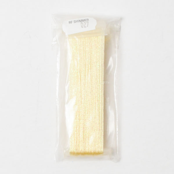 Soft Yellow/Opal 027 YLI Ribbon Floss Shimmer Blend - 1 Spool