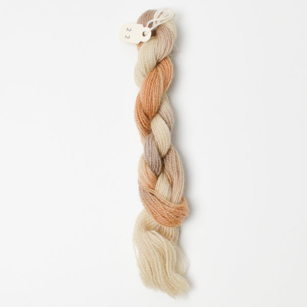 Driftwood 22 Needle Necessities French Wool Overdyed Thread - 1 Skein