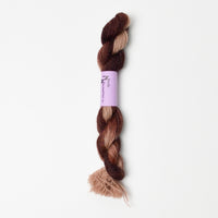 Mocha Fudge 25 Needle Necessities French Wool Overdyed Thread - 1 Skein