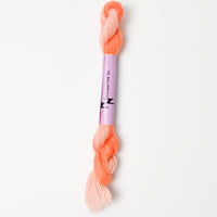 Honey of an Orange 45 Needle Necessities French Wool Overdyed Thread - 1 Skein