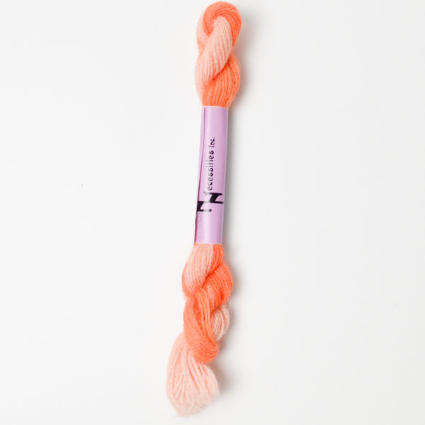 Honey of an Orange 45 Needle Necessities French Wool Overdyed Thread - 1 Skein