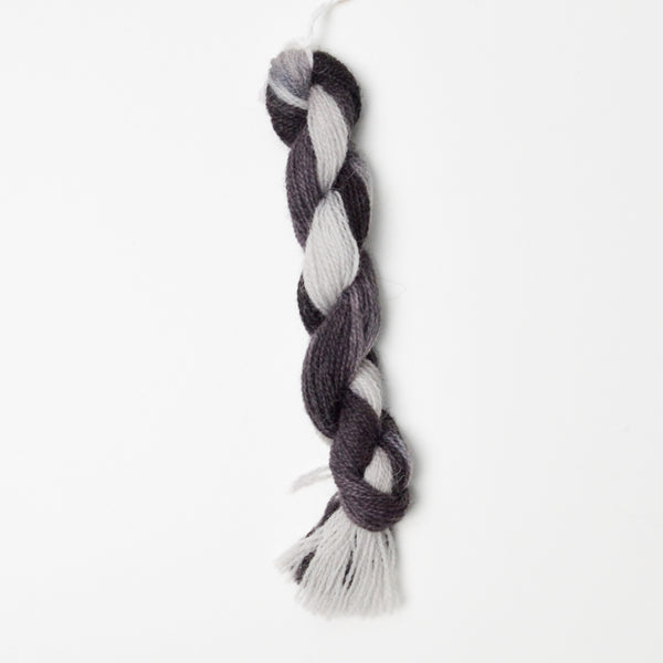 Silver Fox 72 Needle Necessities French Wool Overdyed Thread - 1 Skein