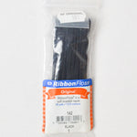 Black 001 YLI Ribbon Floss Original - 1 Spool