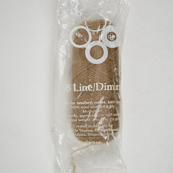 Oak #9 Line 88/Dimin Wool Crewel Embroidery Thread - 1 Pull Skein