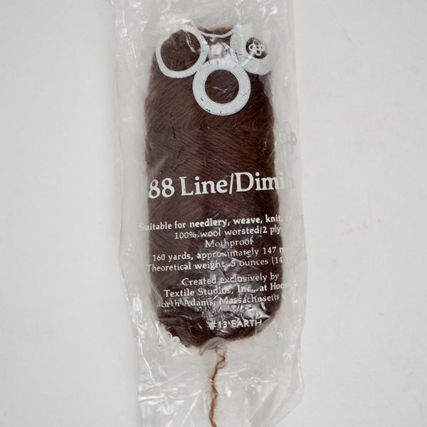 Earth #13 Line 88/Dimin Wool Crewel Embroidery Thread - 1 Pull Skein