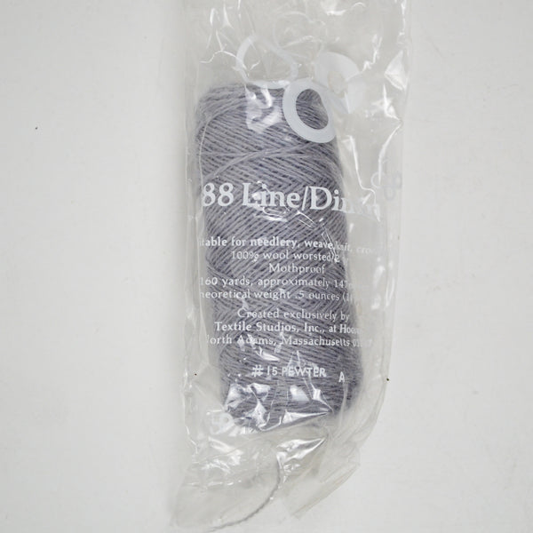 Pewter #15 Line 88/Dimin Wool Crewel Embroidery Thread - 1 Pull Skein