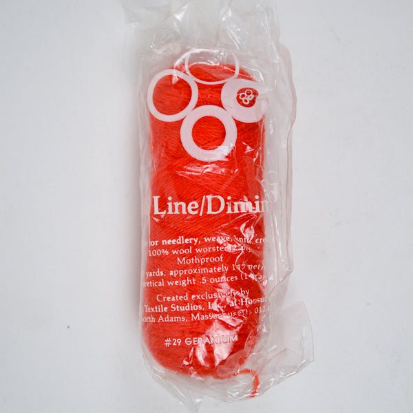 Geranium #29 Line 88/Dimin Wool Crewel Embroidery Thread - 1 Pull Skein