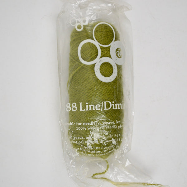 Moss #87 Line 88/Dimin Wool Crewel Embroidery Thread - 1 Pull Skein