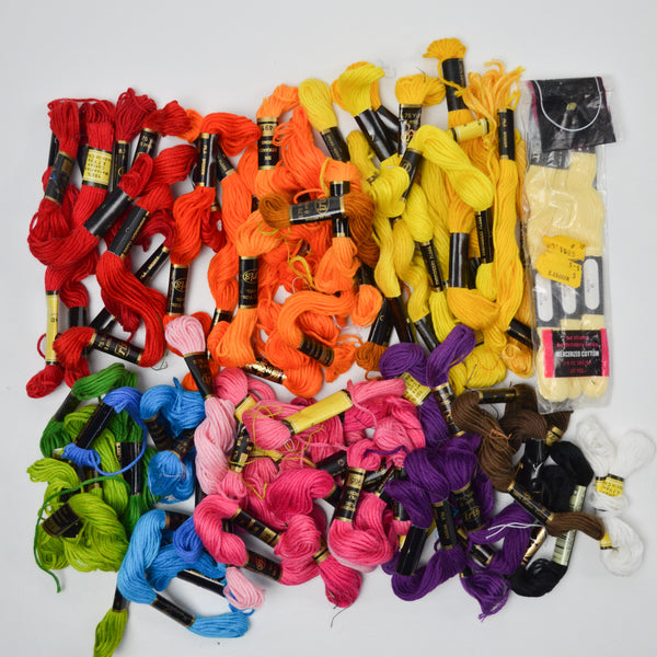 Rainbow Iris Cotton Embroidery Floss Bundle