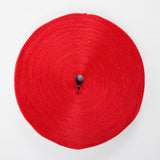 Red, White, Yellow + Blue 2.25" Plastic Strapping Roll - 50+ ft. Roll