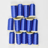 Royal Blue Machine Embroidery Thread HK-8284 - 14 Spools