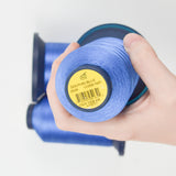 Blue Robison-Anton Rayon Machine Embroidery Thread Dolphin Blue 2529 - 3 Spools