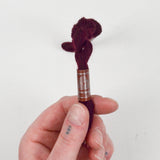Maroon DMC Broder Medicis 8110 Wool Crewel Embroidery Thread