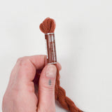 Rust Brown DMC Broder Medicis 8168 Wool Crewel Embroidery Thread