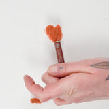 Muted Burnt Orange DMC Broder Medicis 8176 Wool Crewel Embroidery Thread