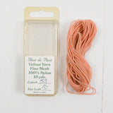 Light Pink Fleur de Paris  #53 Fine Mesh 100% Nylon Velour Yarn - 10 Yards
