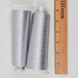 Silver Gray 1011 Madeira 40 wt. Machine Embroidery Thread - 2 Spools