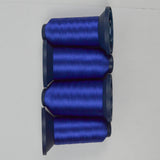 Fire Blue 2436 Robison-Anton Rayon 40 wt. Machine Embroidery Thread - 4 Partial Spools