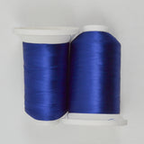 Blue 1042 Sulky Machine Embroidery Thread - 2 Partial Spools