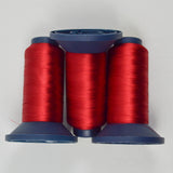 Pro-Red 2623 Robison-Anton Rayon 40 wt. Machine Embroidery Thread - 3 Partial Spools